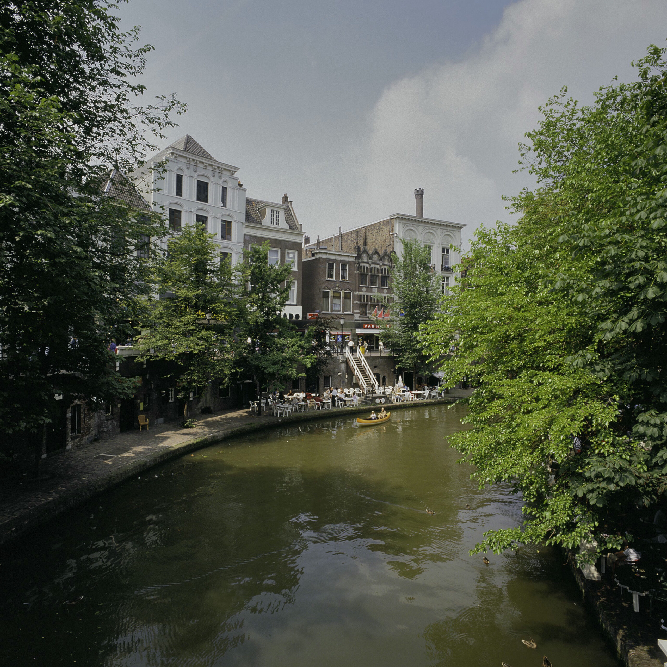 Le cantine sull’acqua dell’Oudegracht a Utrecht