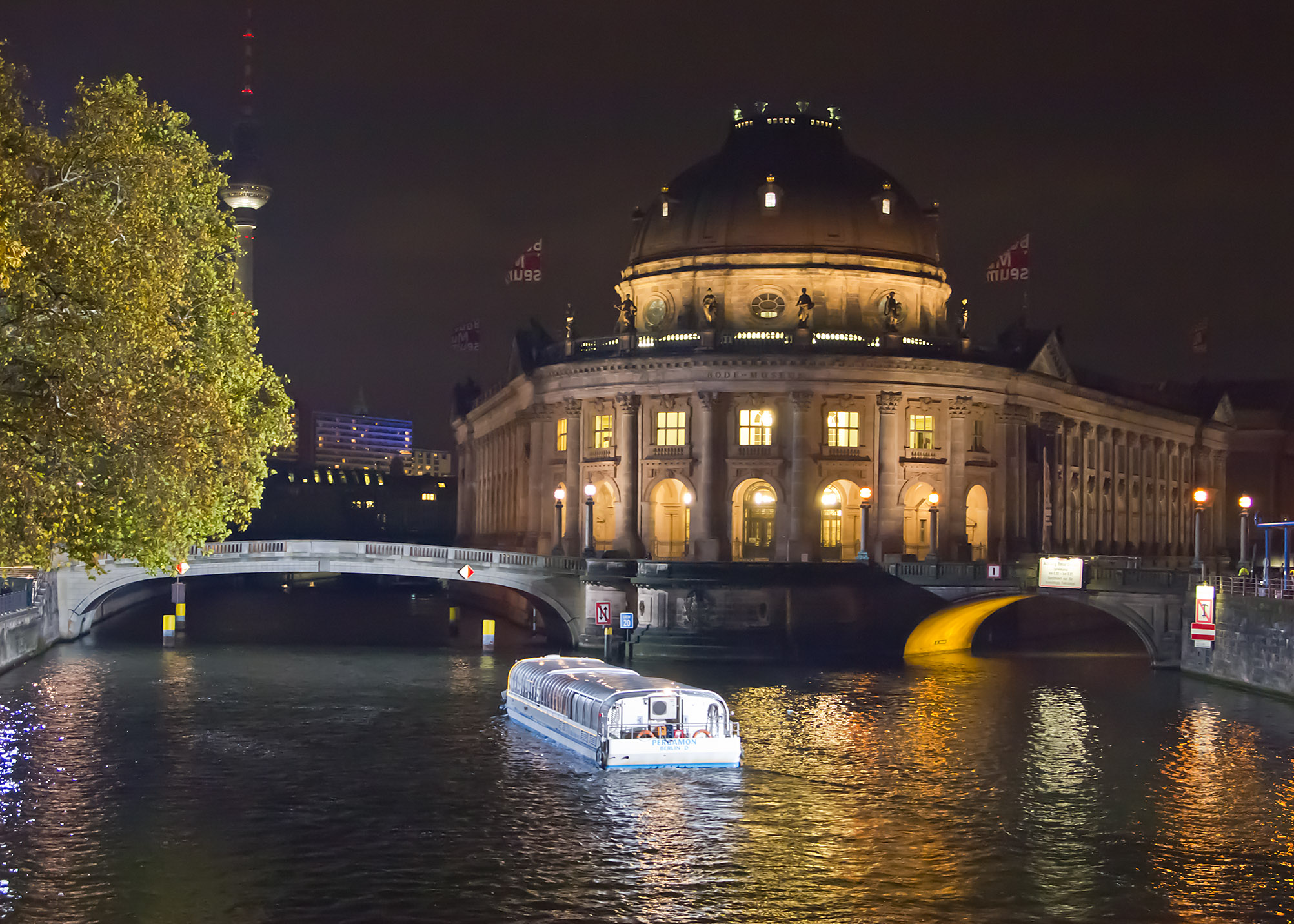 Il Bode Museum sulla punta dell’Isola dei Musei