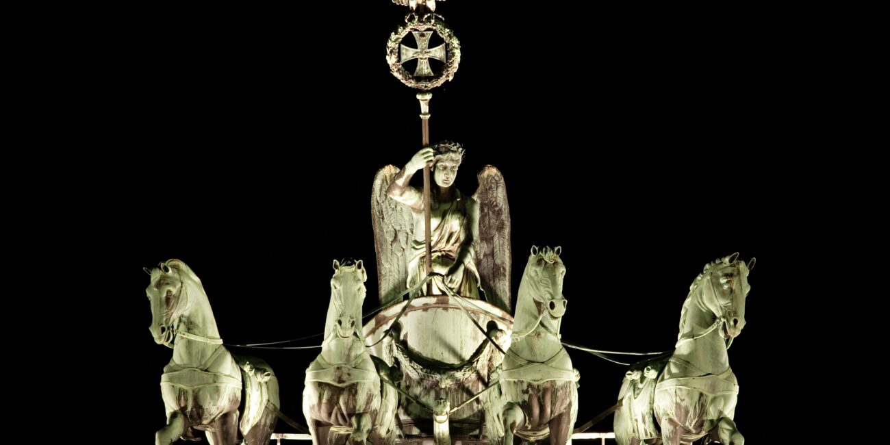 La quadriga sulla Porta di Brandeburgo