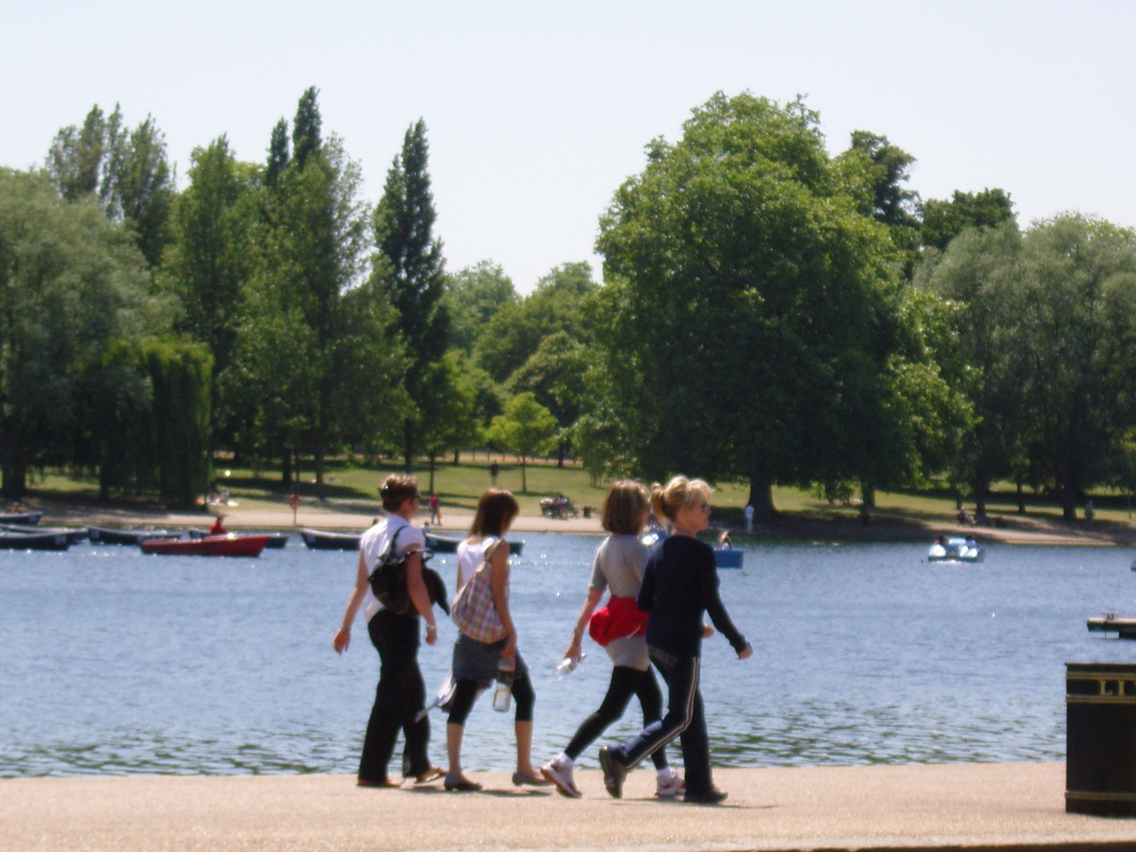 Il lago della Serpentine a Hyde Park