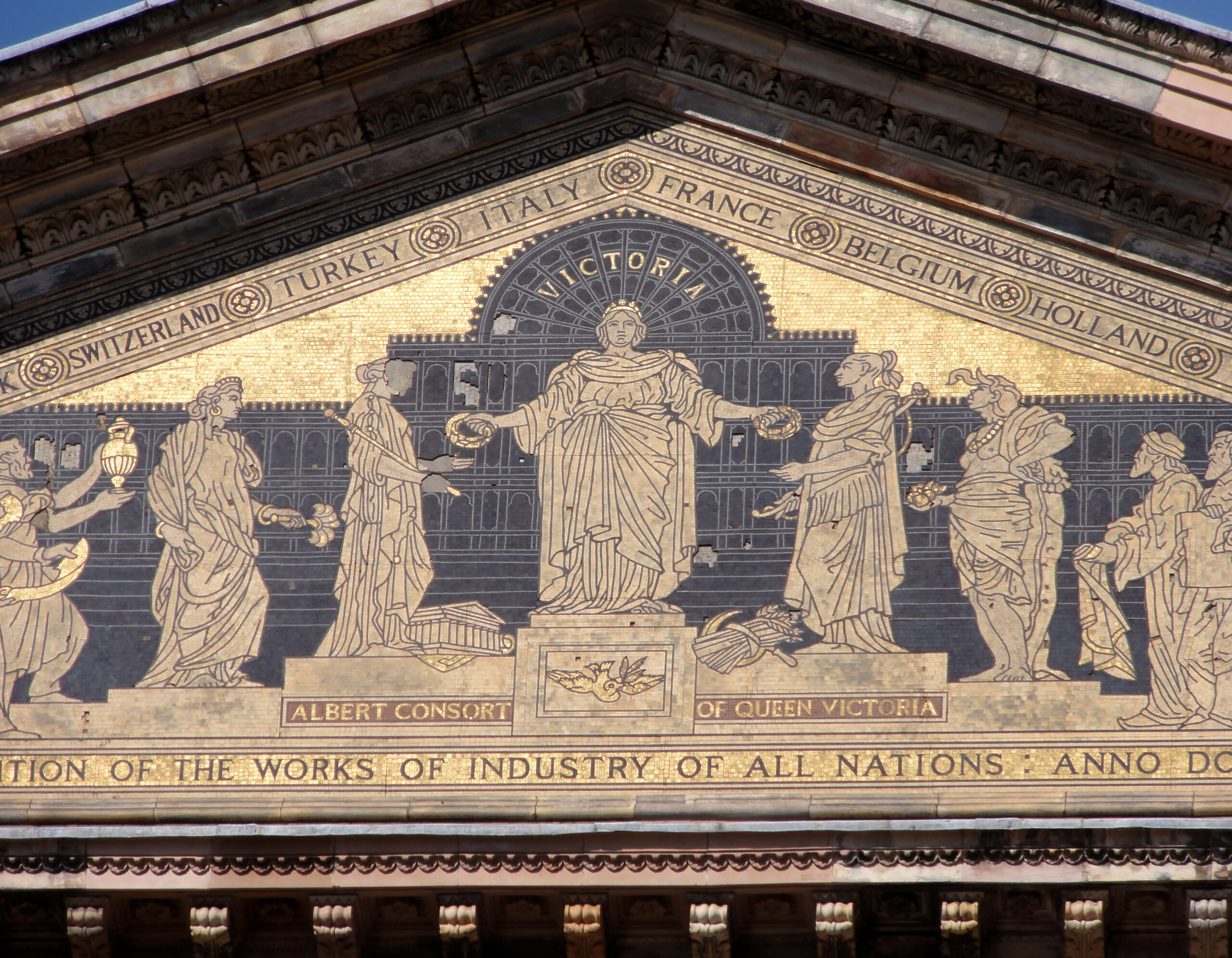 Il cortile del Victoria and Albert Museum