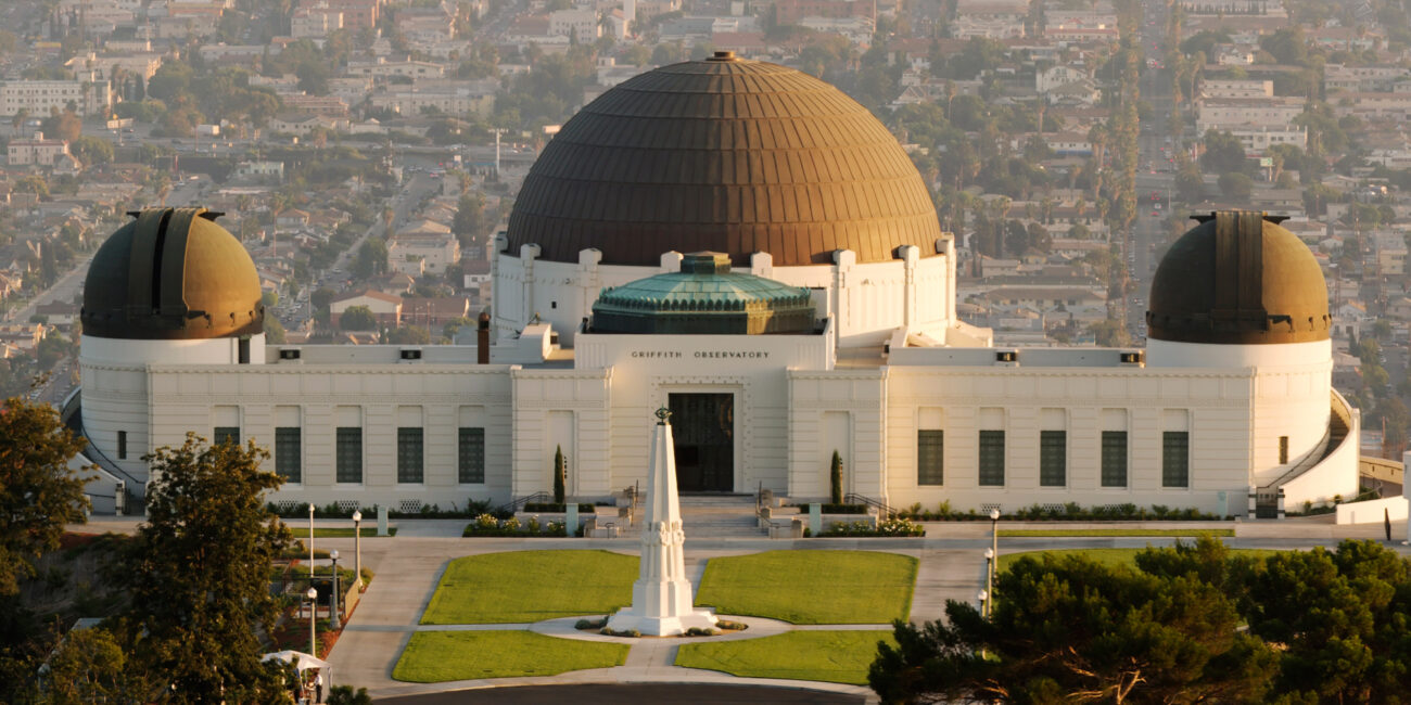 L’osservatorio Griffith sopra Los Angeles