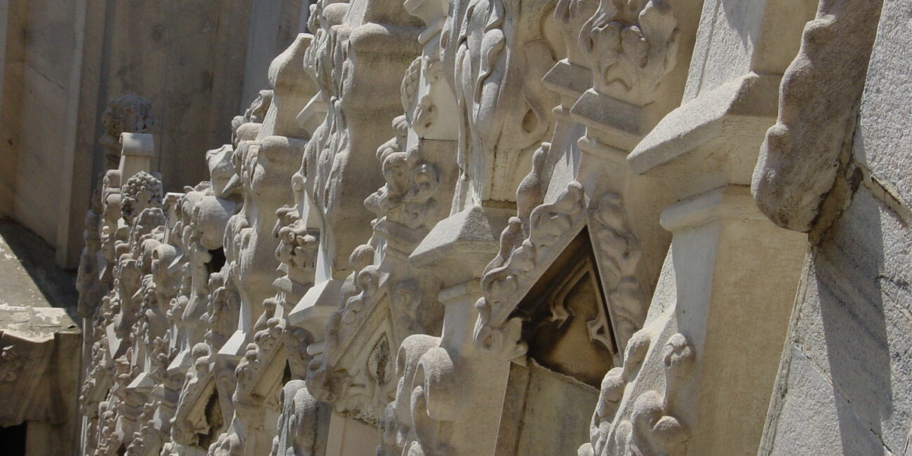 Le guglie viste dalle terrazze del Duomo