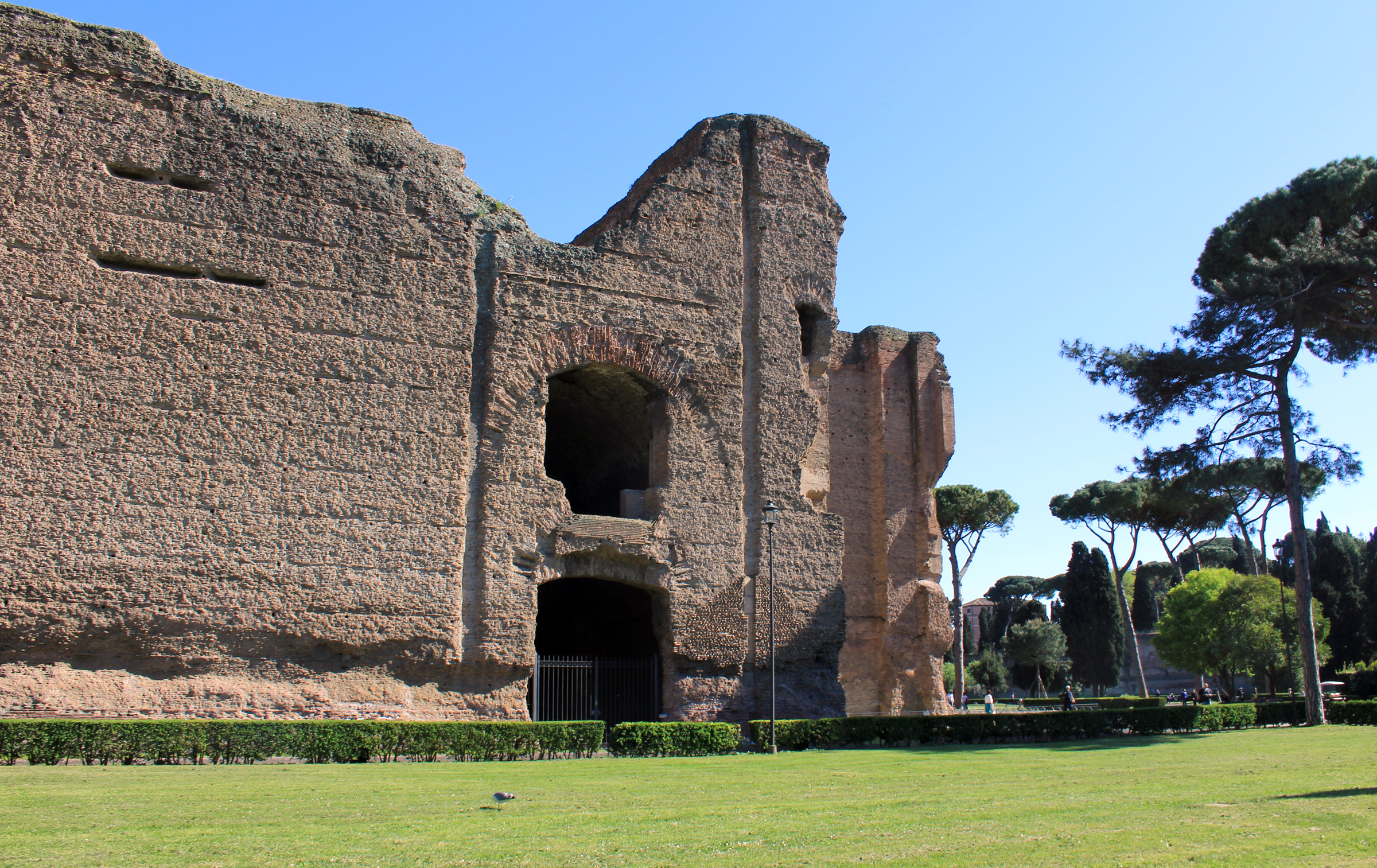 Le rovine delle Terme di Caracalla
