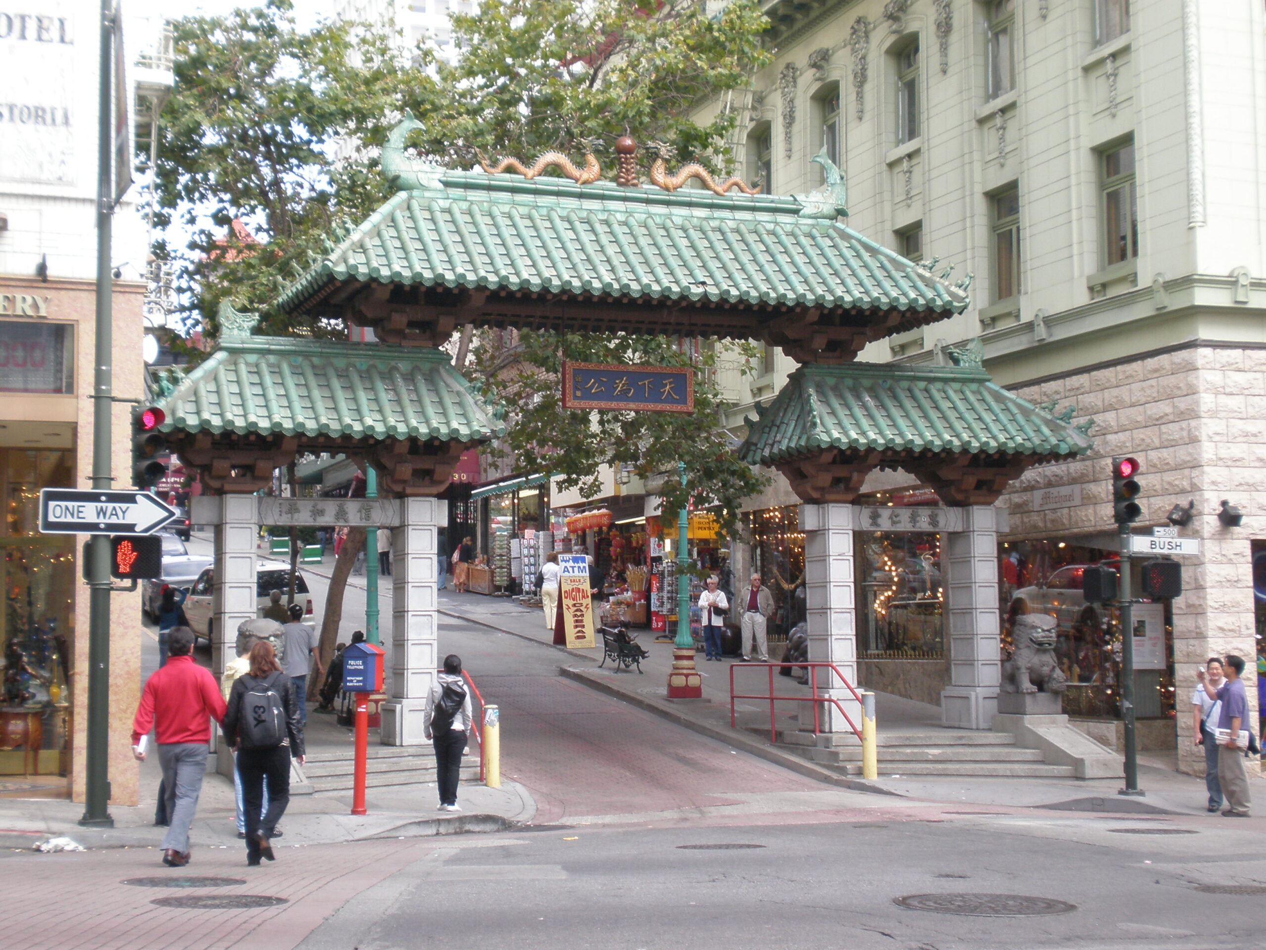 La Dragon Gate, l’ingresso della Chinatown di San Francisco