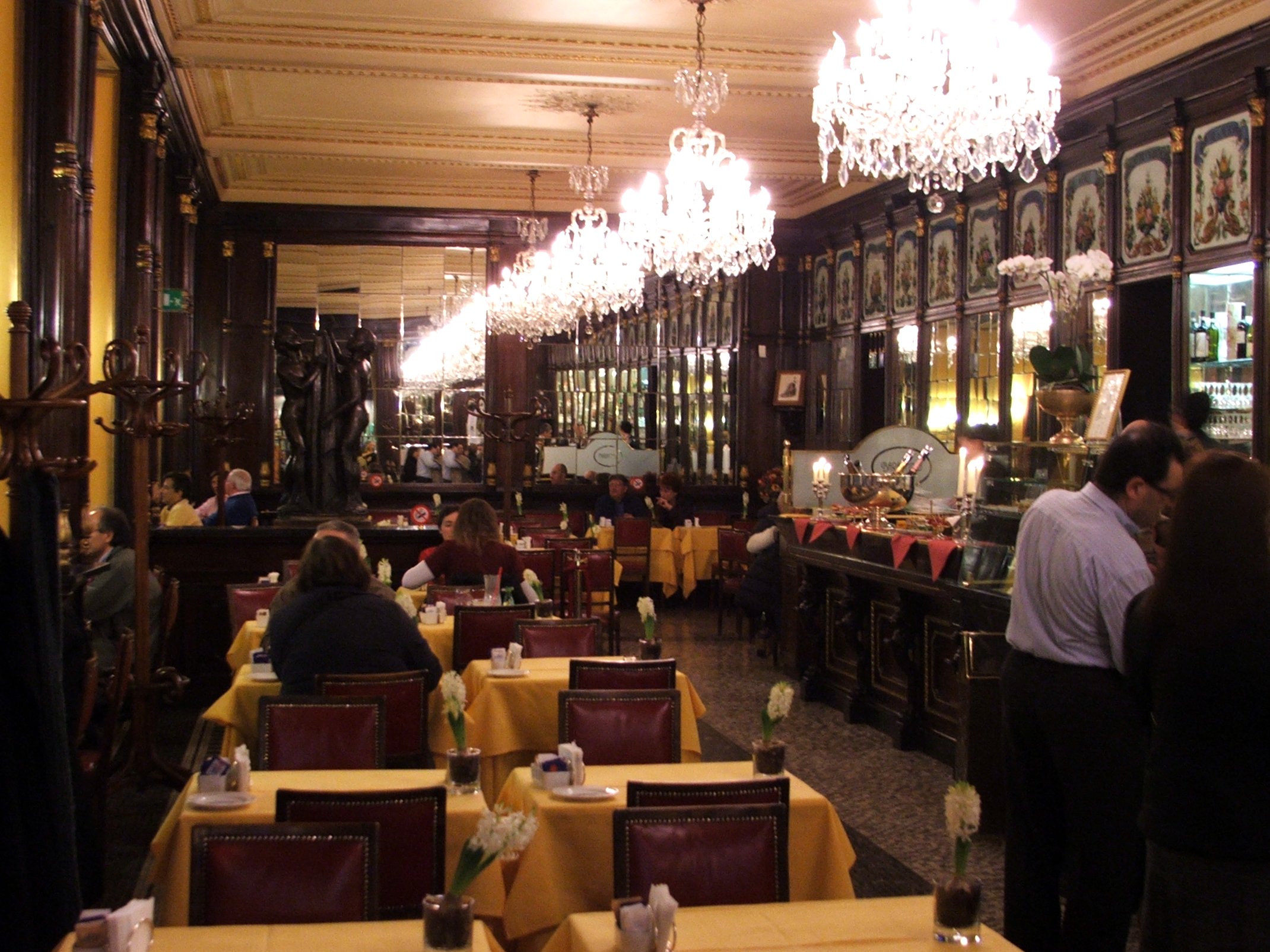 Il Caffè Baratti & Milano, aperto dal 1875