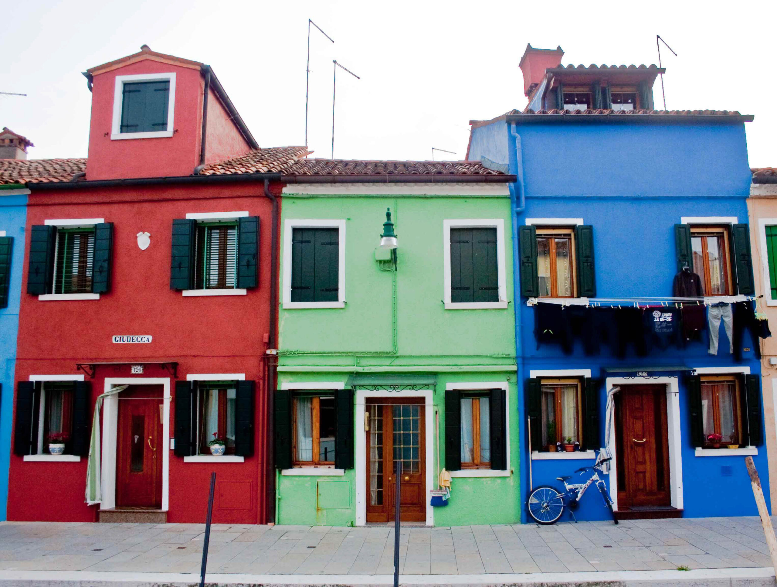 Le case colorate dell’isola di Burano