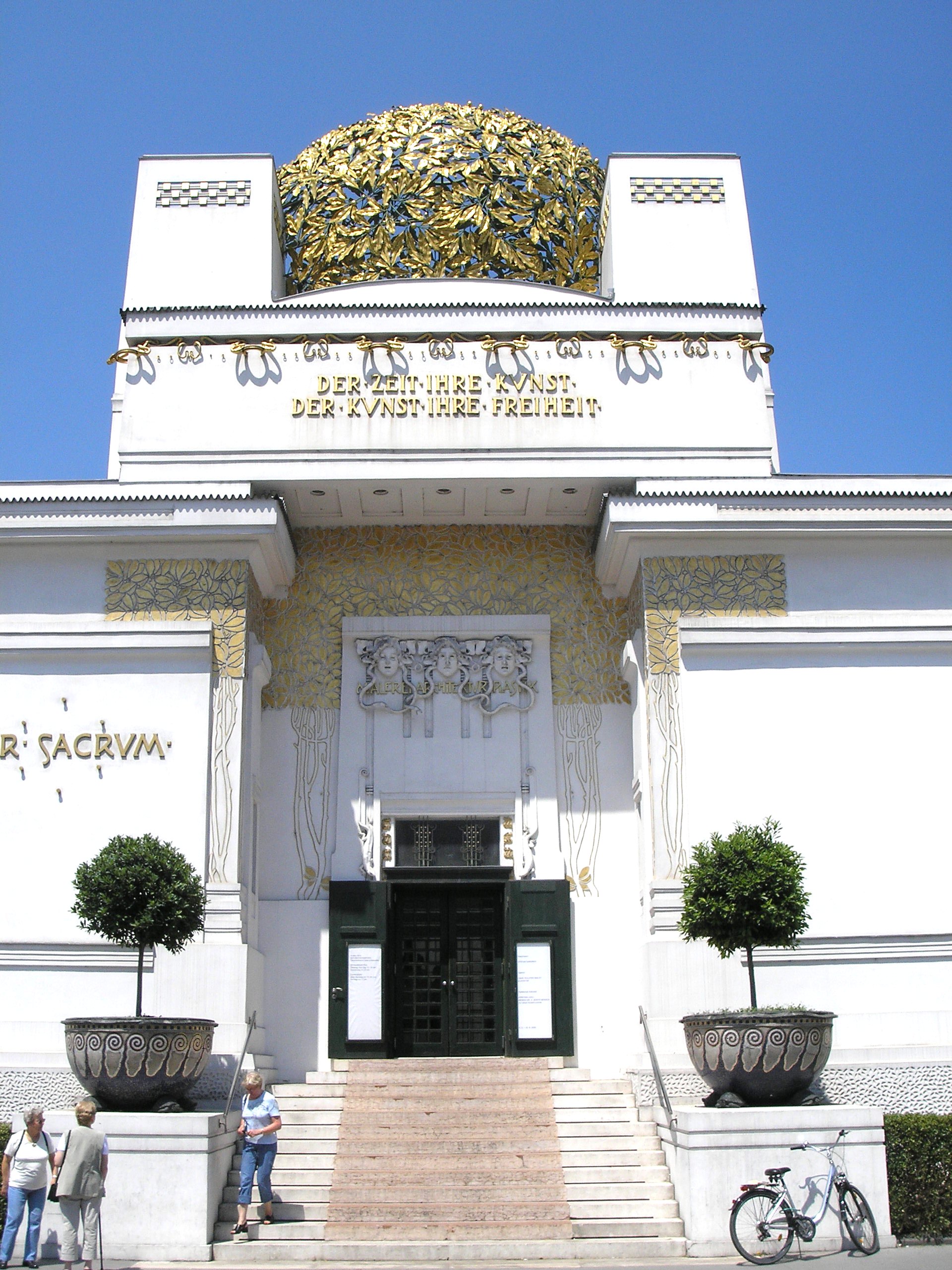 La cupola dorata del Palazzo della Secessione
