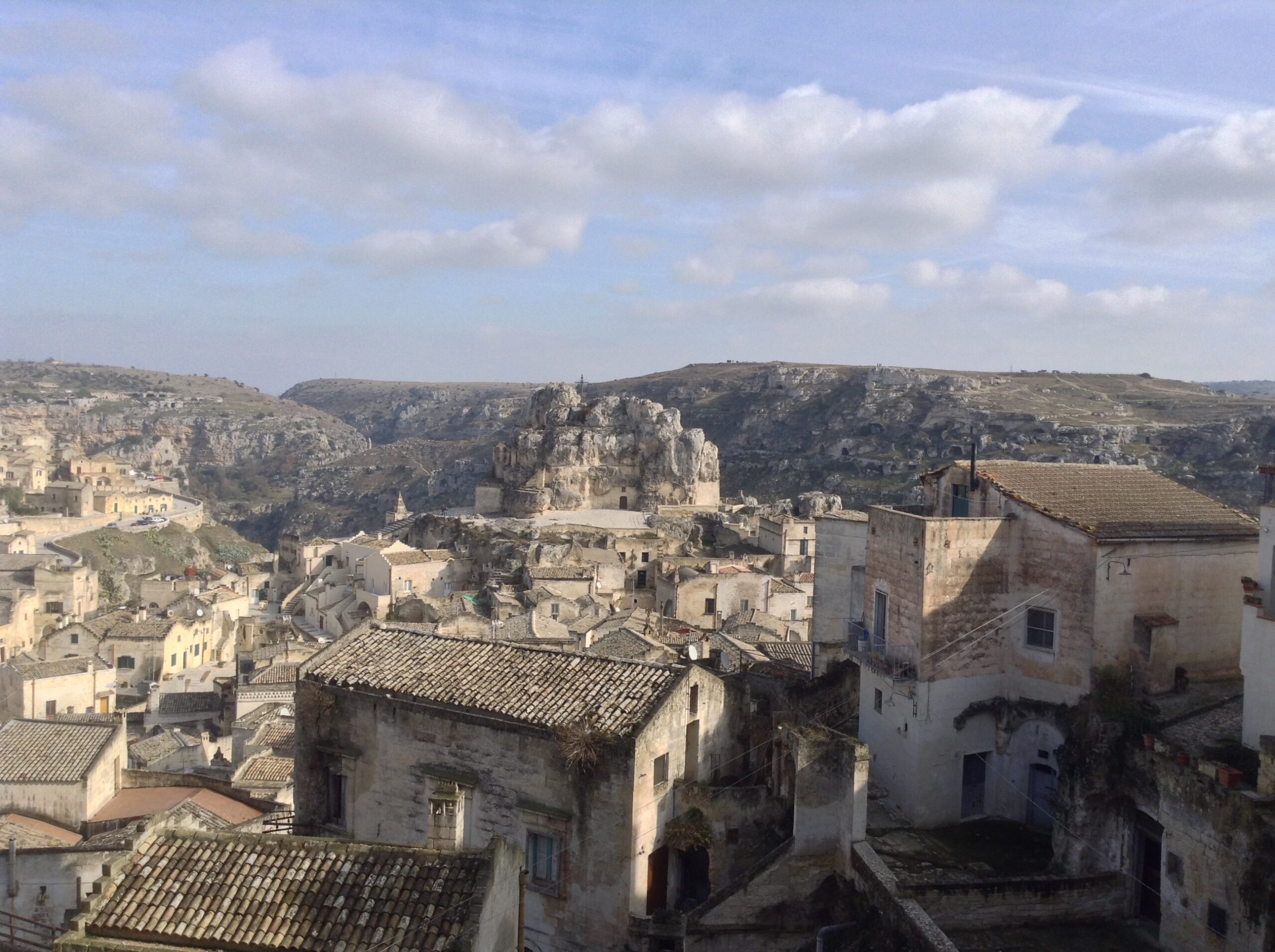 I tetti del Sasso Caveoso, che sono le strade di chi sta sopra