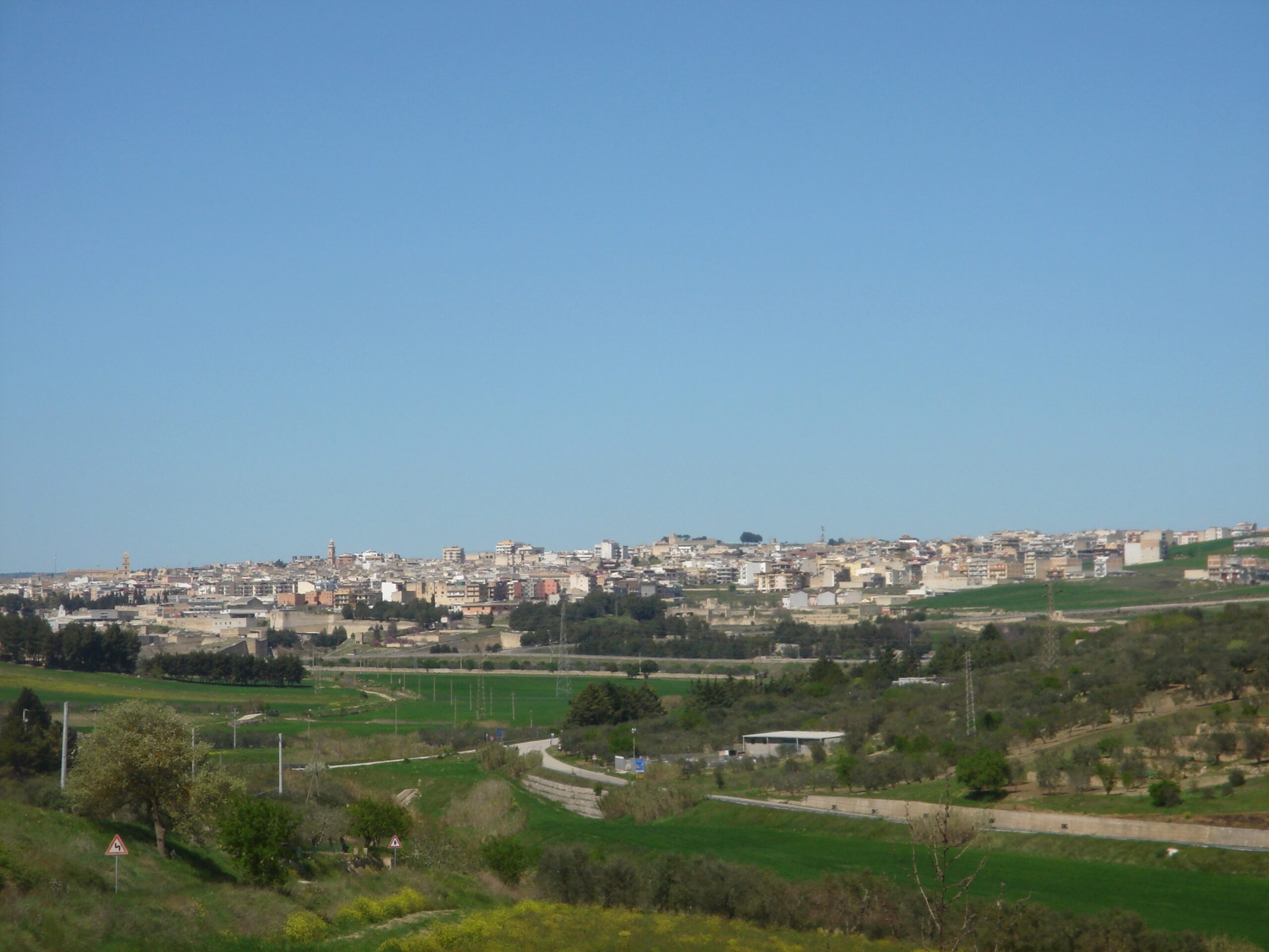 Il paesaggio attorno a Gravina in Puglia