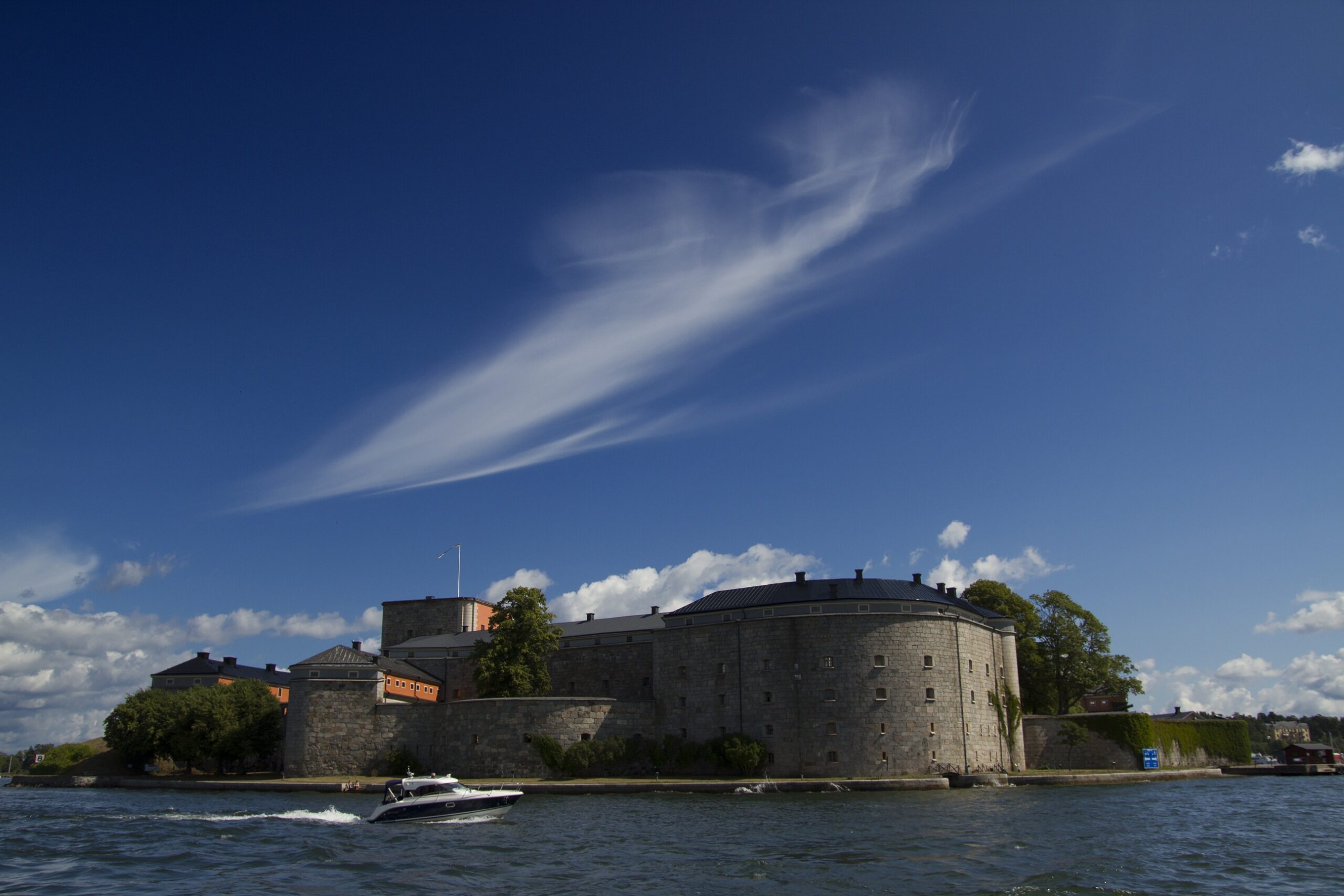Il castello di Vaxholm, che sbarrava la via del mare