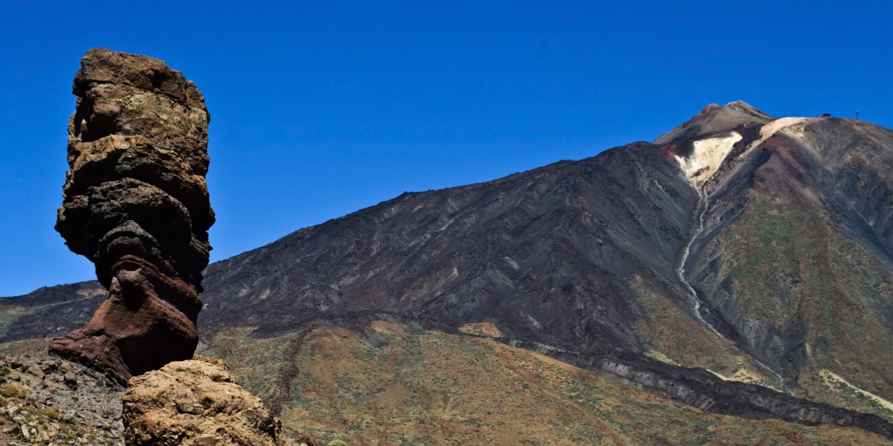 Il vulcano Teide, 3.715 metri, il punto più alto di Spagna e dell’Atlantico